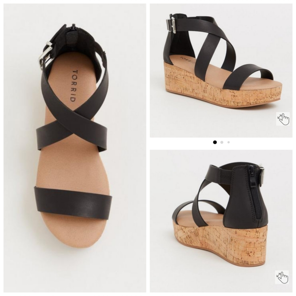 Torrid Crisscross Espadrille Platform